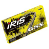 IRIS 420 GSX-140 REŤAZ (140-ČLANKOV) BEZ O-KUŽKOV (OTVORENY + ROZOBERATEĽNA SPOJKA) zlatý (17,5KN)