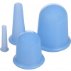 Cups 4Pack masážne silikonové baňky modrá Balenie: 1 sada