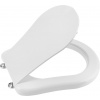 Kerasan RETRO WC sedátko, Soft Close, biela/chróm 108901