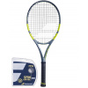 Tenisová raketa Babolat Pure Aero 98 Gen-9 - metallic dark forest/yellow + výplet (2)
