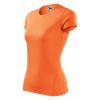 Malfini FANTASY 140 Tričko dámske XXL, Neon mandarine