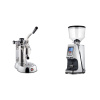 La Pavoni Stradivari Professional Lusso + Eureka Atom Specialty 65, chrome