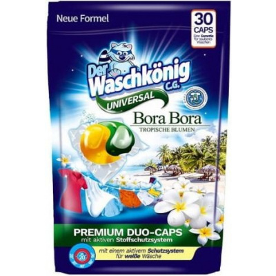 Waschkönig Bora Bora Universal gélové tablety na pranie 30 ks