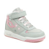 American Club ES162-24 šedo ružové dievčenské zimné blikacie topánky EUR 26