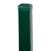 Stĺpik Strend Pro EUROSTANDARD, 1600/60x40/1,25 mm, zelený, hranatý, čiapočka, Zn+PVC, RAL6005