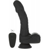 Naked Addiction Rotating & Thrusting Vibrating Dildo with Remote 23 cm Black