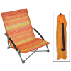 HI Skladacie plážové kreslo oranžové 65x55x25/65cm-ForU-429131