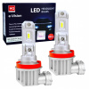 ŽIAROVKY H11 LED H8 H9 H16 CANBUS 12/24V RETROFIT BIELA 6000K