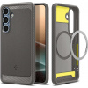 Spigen Pouzdro Rugged Armor Mag MagSafe pro Samsung Galaxy S25 v mramorově šedé barvě