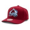Kšiltovka Mitchell & Ness Team Ground 2.0 Pro Snapback NHL Colorado Avalanche Maroon