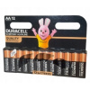 Alkalická batéria Duracell AA (R6) 12 ks
