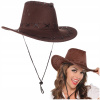 Zolta Brown Cowboy Hat 56 (Kovbojský klobúk pre západnú narodeninovú oslavu)