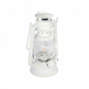 Lampáš petrolejová lampa olej 24 cm biely kov ochrana prúdu