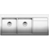 Blanco Divon II 8 S-IF nerezový drez 116x51 cm 521664
