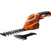 BLACK+DECKER GSL700 aku nůžky na trávu/keře