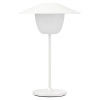 Blomus Prenosná stolová lampa ANI MINI 21 cm, LED, biela, hliník