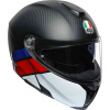 Prilba na motocykel AGV Sportmodular Layer Carbon - S (55/56)