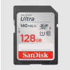 SanDisk Ultra/SDXC/128GB/140MBps/UHS-I U1 / Class 10/Čierna (SDSDUNB-128G-GN6IN)