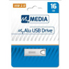 USB kľúč, 16GB, USB 2.0, hliníkový kryt, MYMEDIA 