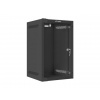 LANBERG RACK CABINET 10” WALL-MOUNT 9U/280X310 (FLAT PACK) WITH GLASS DOOR BLACK
