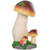 MagicHome Dekorácia MagicHome, Dubáky, huba, polyresin, 13,7x11,6x24,7 cm