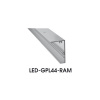 Ecolite LED-GPL44-RAM/B Hliníkový rám ZEUS pre LED-GPL44-45/B