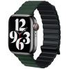 Beline remienok Apple Watch Magnetic Pro 38/40/41 mm čierny/zelený čierny/gree