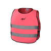 Reflexná výstražná vesta detská ružová S.O.R. EN ...