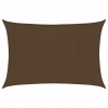 Slnečná plachta, 160 g/m2, hnedá, 3x5 m