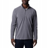 Polarová fleecová mikina bez kapucne Columbia Klamath Range II Half Zip Grey M