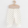 Dojčenské polodupačky New Baby Classic II hviezdy béžové 62 (3-6m)