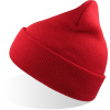Atlantis Headwear Čepice Wind-S, pletená COT33022000499-red Červená UNI