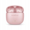 Niceboy Bluetooth bezdrôtové slúchadlá do uší Beans 4 POP Pink