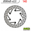 NG140 predný brzdový kotúč KTM / HUSABERG (260x-x3,5 / 3 / 3)