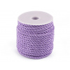 Šňůra kroucená Ø5 mm Varianta: 16 fialová lila, Balení: 20 m