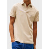 Tommy Hilfiger pánske béžové polo tričko MW0MW17771 S