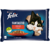 FELIX kapsičky Fantastic hovädzie/kura 4 x 85 g