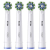 Oral-B EB50-4 Cross Action Elektrická zubná kefka náhradné hlavice – Biela (4 ks) Oral-B