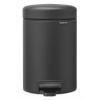 Brabantia Pedálový kôš NewIcon 3L minerálna tmavo šedá