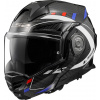 LS2 Helmets LS2 FF901 Advant X Future Carbon flip-up prilba, čierna/biela/modrá, XS (53/54)