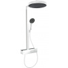 Hansgrohe Rainfinity - Sprchový set s termostatom, priemer 36 cm, 3 prúdy, matná biela 26853700