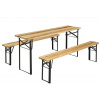 Drevený pivný set BestBerg BBBS-28 / 177 x 46 x 75 cm
