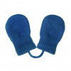Detské zimné rukavičky New Baby ružové Farba: Modrá, Veľkosť: 56 (0-3m)