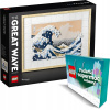 LEGO Art 31208 Hokusai Veľká vlna (LEGO Art 31208 Hokusai – Veľká vlna + darčeková taška)