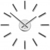 FUTURE TIME Dizajnové nalepovacie hodiny Future Time FT9400BK Modular black 40cm