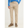 Tommy Hilfiger nohavice pánske bavlnené s elastanom MW0MW40690 béžová 32/32