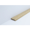 Obvodová lišta P3057 placka, dub nelak, masiv