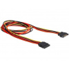 Delock napájecí kabel SATA 15 Pin samec > SATA 15 Pin samice prodlužující 100 cm 60133 DeLock