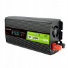 Green Cell INVGC12P500LCD 12V/230V, 500W/1000W - čistá sinusoida s LCD displejem
