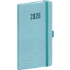 Kapesní diář Rivoli 2026 světle modrý